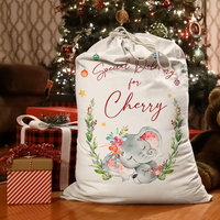 Thumbnail for Custom Baby Name Christmas Bag, Christmas Gift AB