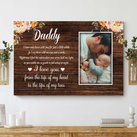 Thumbnail for Love You From Top of My Head To Toe - Personalized Canvas AK
