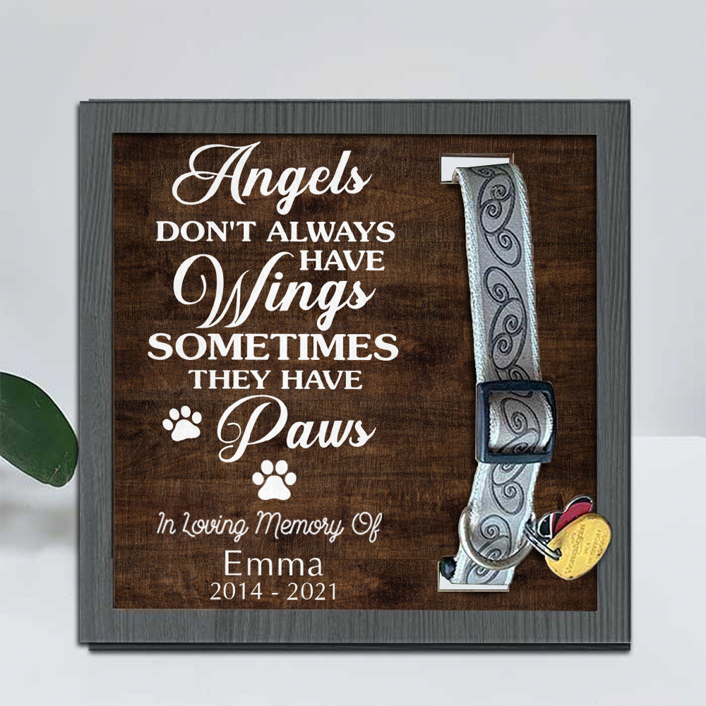 In loving memory of your pet - Pet Collar Holder AA