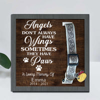 Thumbnail for In loving memory of your pet - Pet Collar Holder AA