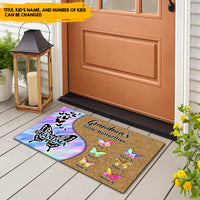 Thumbnail for Grandma's Little Butterflies - Personalized Hologram Doormat, Mother's Day AB