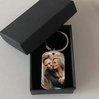Thumbnail for Drive Safe I Need You Here With Me Keychain Trucker Husband Gift Drive Safe Jewelry Gift For Dad Boyfriend New Driver AA