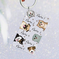 Thumbnail for Personalized Cat Dog Acrylic Keychain, Gift For Pet Lovers JonxiFon