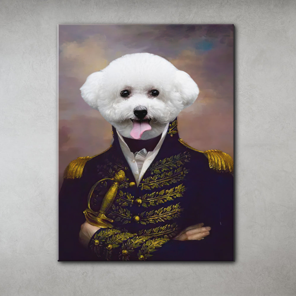 Royal Pet Portrait - Personalized Canvas AK