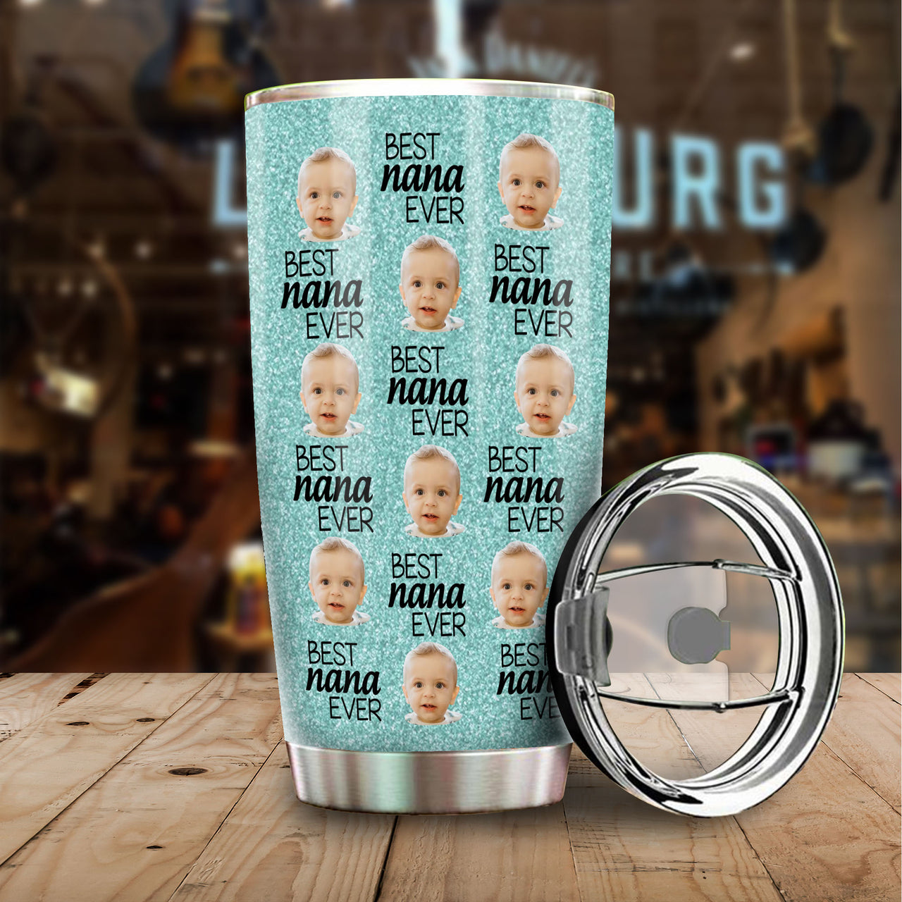 Best Nana Grandpa Ever Family Tumbler, DIY Gift Family AA