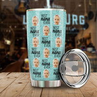 Thumbnail for Best Nana Grandpa Ever Family Tumbler, DIY Gift Family AA