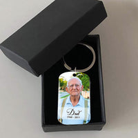 Thumbnail for Missing You I Think About You Metal Keychain Personalized Keychain AA