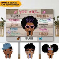 Thumbnail for Loving You Are - Personalized Canvas For Kids AK