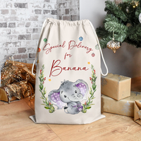 Thumbnail for Custom Baby Name Christmas Bag, Christmas Gift AB