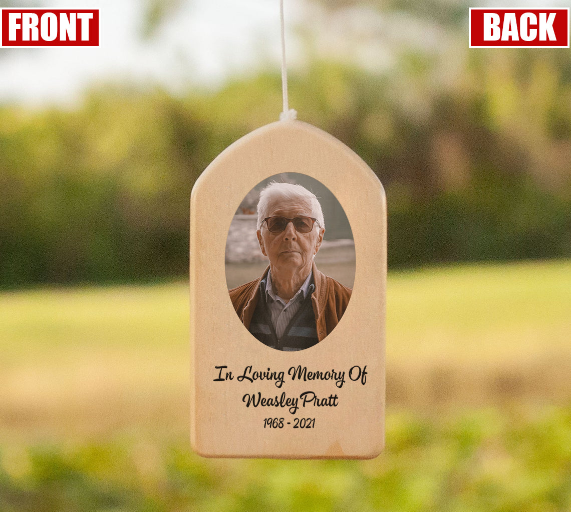 Those we love don't go away - Personalized Wind Chimes AZ