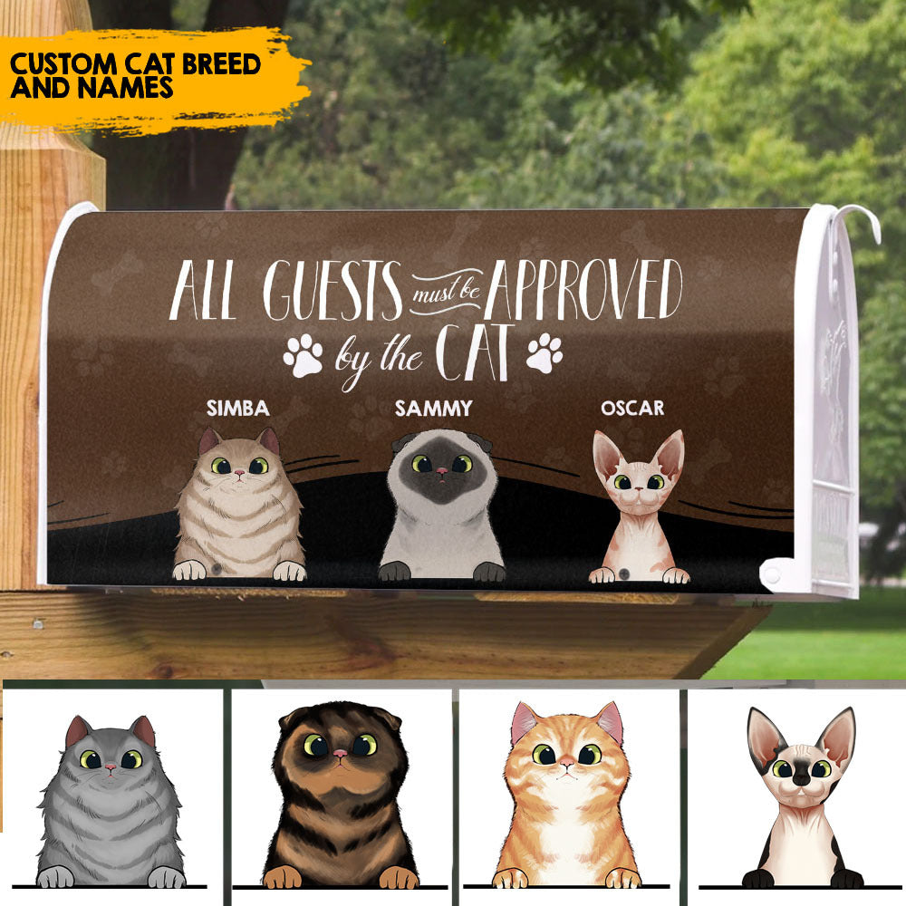 ALL GUESTS MUST BE APPROVED BY THE CAT- Mailbox cover AF