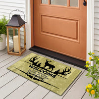 Thumbnail for Welcome Just Kidding Please Go Home I'm Hunting - Funny Doormat AB