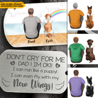 Thumbnail for Don't cry for me - Personalized Metal Keychain AA
