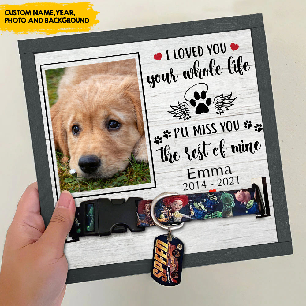 Pet memorial Pet Loss - Pet Collar Holder AA