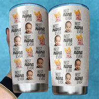Thumbnail for Best Nana Grandpa Ever Family Tumbler, DIY Gift Family AA