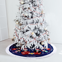 Thumbnail for Personalized Family Member Xmas Tree Skirts, Chritsmas Decor, Gift For Family AB