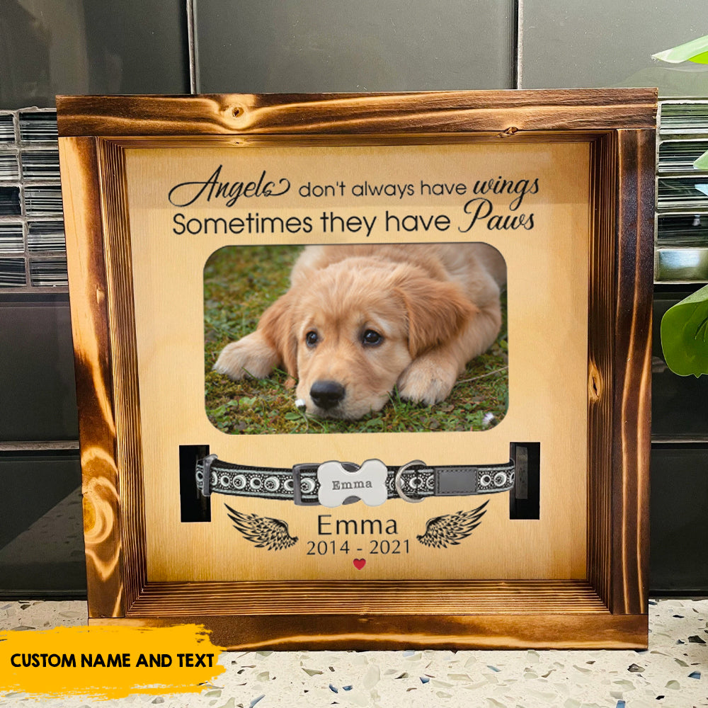 Pet Memorial Sign - Pet Collar Holder AA