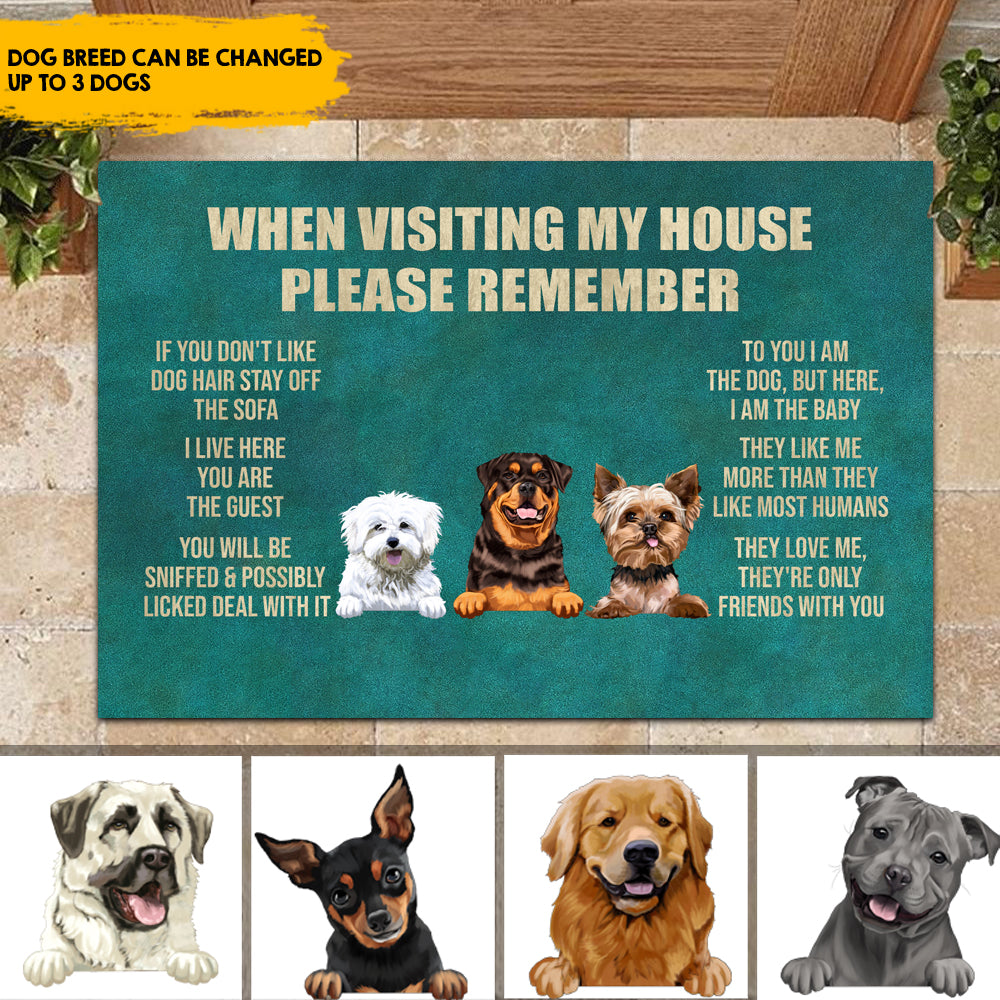 They Like Me More Than They Like Humans - Customized Doormat AB