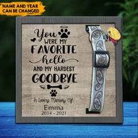 Thumbnail for In loving memory of your pet - Pet Collar Holder AA