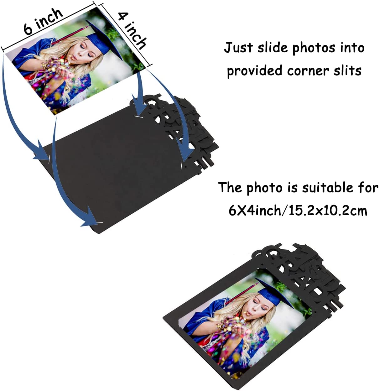 Graduation Photo Banner for 2025 Party Decorations,K-12 School Pictures FC