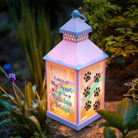 Thumbnail for Personalized Dog Cat Memorial Rainbow Bridge Lantern, Sympathy Gift For Pet Lovers FC