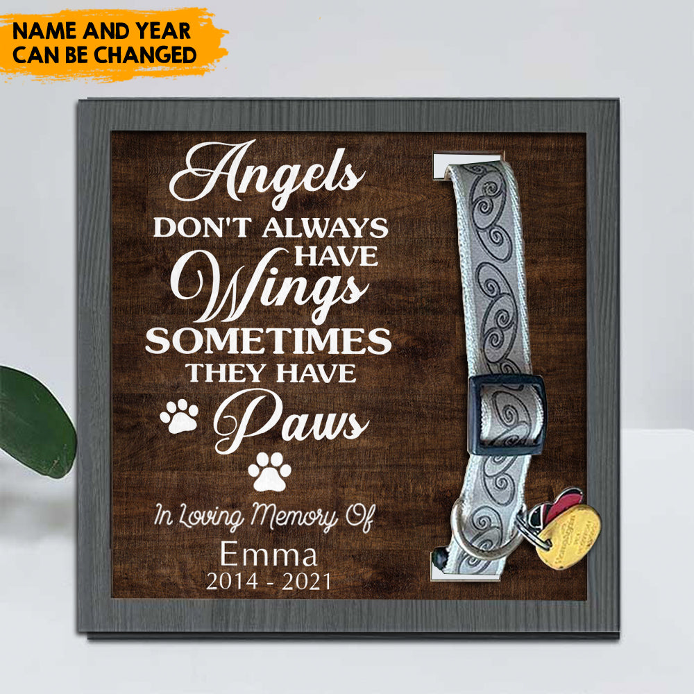 In loving memory of your pet - Pet Collar Holder AA