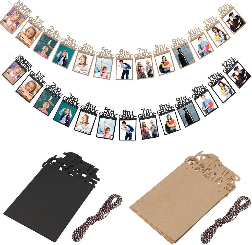 Graduation Photo Banner for 2025 Party Decorations,K-12 School Pictures FC