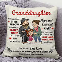 Thumbnail for To My Grandson Granddaughter From Grandma Grandpa Pillow, Gift For Family Member FC
