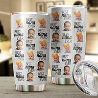 Thumbnail for Best Nana Grandpa Ever Family Tumbler, DIY Gift Family AA