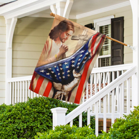 Thumbnail for God Bless America Flag, 4th Of July Decoration AD