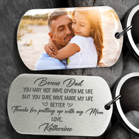 Thumbnail for You Sure Have Made My Life Better Bonus Dad Family - Metal Keychain AA