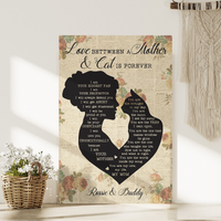 Thumbnail for Love Between A Mother And Cat Is Forever - Gift For Cat Lover Canvas Personally AK