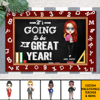 Thumbnail for It's Going To Be A Great Year Teacher Doormat, Classroom Decor AB