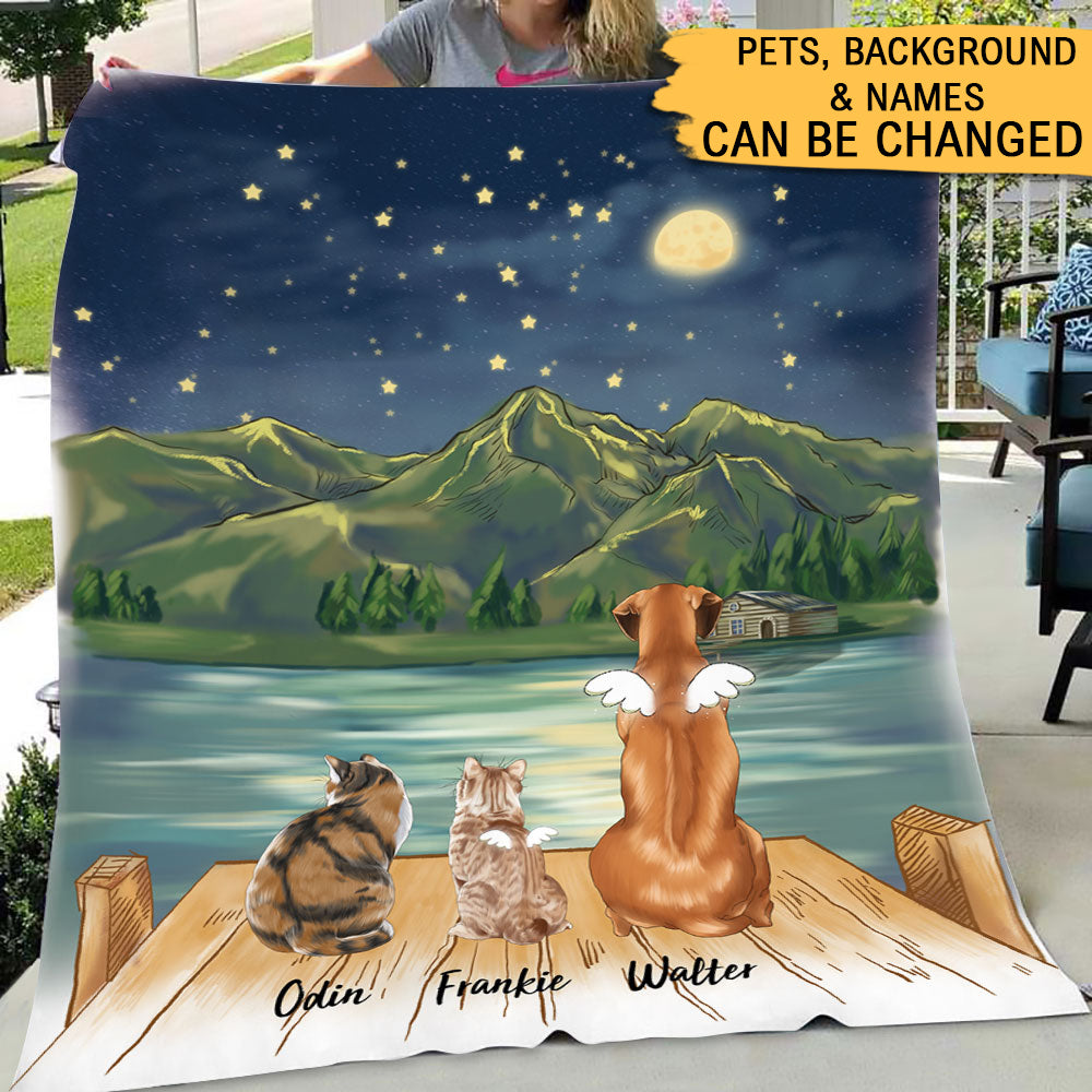They Still Talk About You - Personalized Blanket, Memorial Gift For Pet Lovers AB