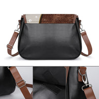 Thumbnail for Personalized Face Dog Cat Pattern Leather Handbag, Gift For Dog Lover JonxiFon