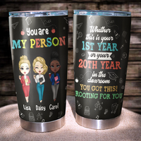 Thumbnail for Rooting For You Teacher Tumbler, DIY Gift For Back To School Day AA