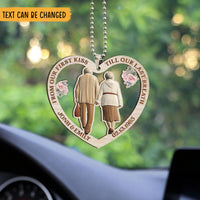 Thumbnail for From Our First Kiss Personalized Acrylic Car Ornament AE