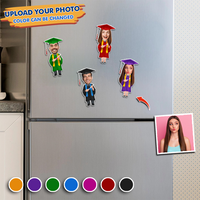Thumbnail for Personalized Photo Graduation Senior 2023 Magnet, Fridge Magnet, Graduation Gift JonxiFon