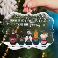 Thumbnail for The Joy Of Christmas Is Family Printed Acrylic Ornament, Family Ornament AE