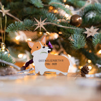 Thumbnail for Queen Elizabeth II - Christmas Ornament Decorations In Memory Of The Venerable Queen of England, Commemorative Christmas AE