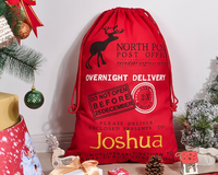 Thumbnail for Custom Name Santa Sack Christmas Bag, Christmas Gift For Family Dung-Diep