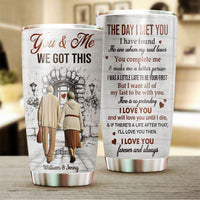 Thumbnail for The Day I Met You Personalized Tumbler AA