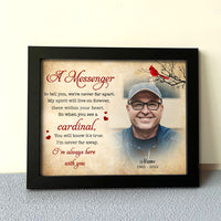 Thumbnail for A Messenger To Tell You Cardinal Memorial Photo Frame AA