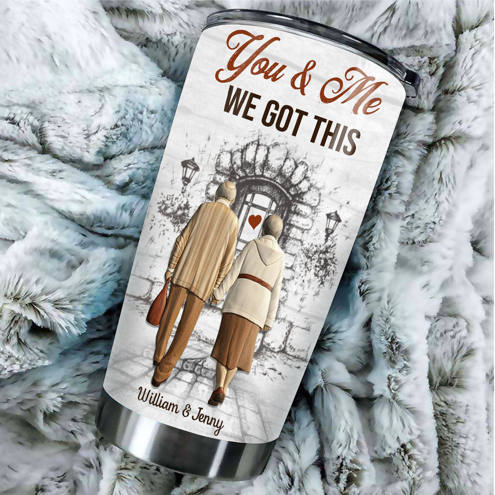 The Day I Met You Personalized Tumbler AA