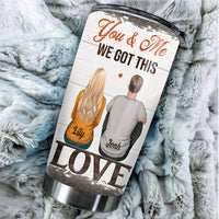 Thumbnail for Meeting You Was Fate Personalized Tumbler AA
