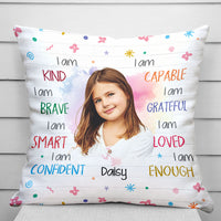 Thumbnail for Personalized I Am Kind Pillow, Gift For Daughter AD