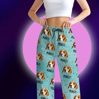 Thumbnail for Custom Cookie Photo & Name Pajamas Set, Pet Lover Gift, Couple Gift AB
