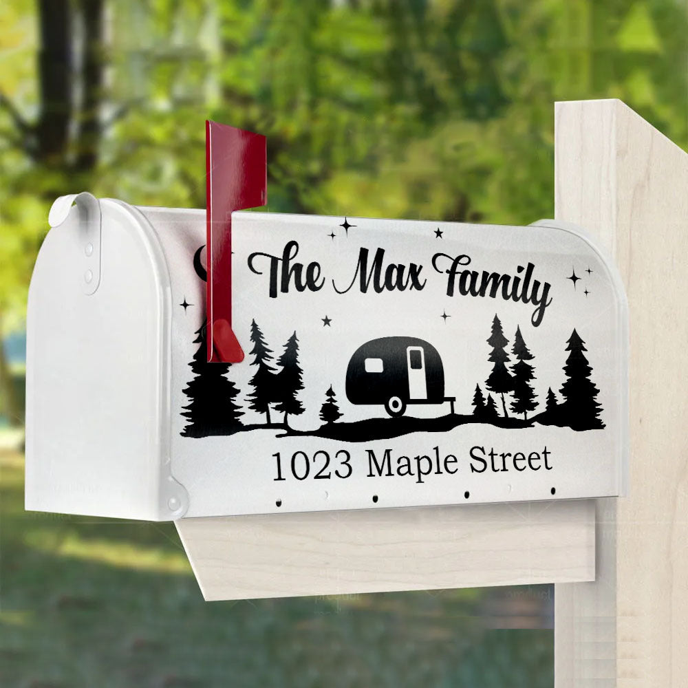 Custom RV Camping Mailbox Cover, Gift For Camper AF