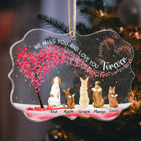 Thumbnail for Personalized Dog Acrylic Ornament Custom Cat Name Breed Christmas Gift AE