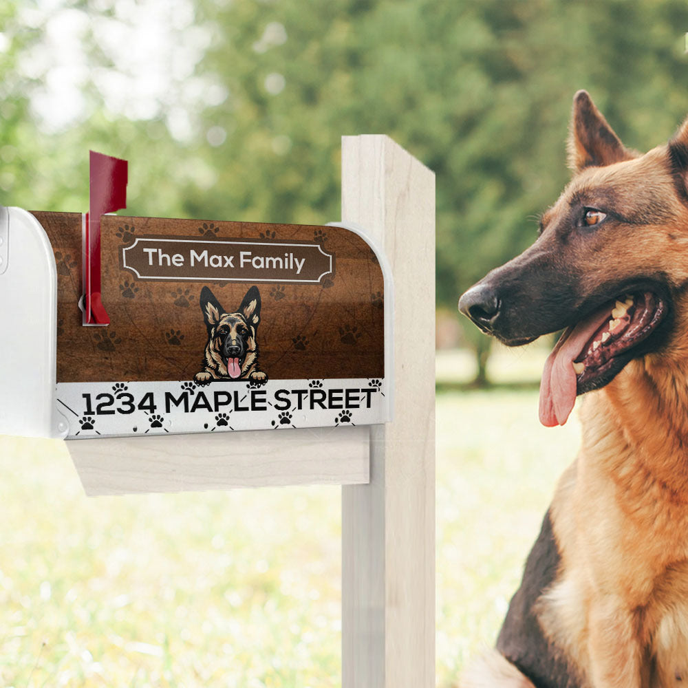 Custom Dog Lovers Mailbox Cover Gift for Dog Lovers AF